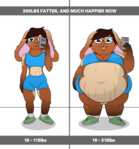 Getting big by BigAbigailBunny