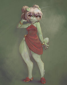 Minette goes fancy too! by Saucy
