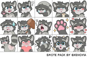 Kalen Sticker Pack by Xenoyia