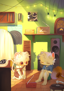 god is in the radio by swan