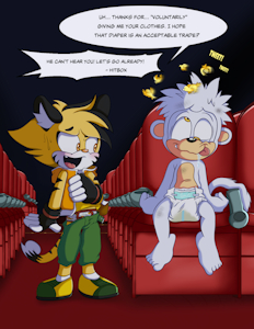Toya & Mickey - Theatrical Clothes Swap (Commission) by EmperorCharmy