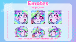 [c]LavenderKaffee - pony emotes by KolewazakiSan