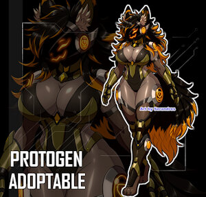 [ADOPTABLE] / Savage Strikeforce Protogen by Serandres