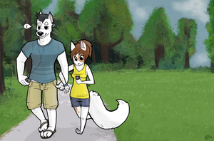 afternoon stroll by Layt0n