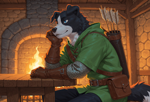 A Fine Young Ranger by Barclay