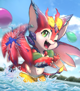 Pool Party Smolder by LKIWS