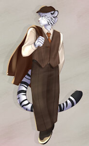 The Old-Timey Suit by KiiTheTiger