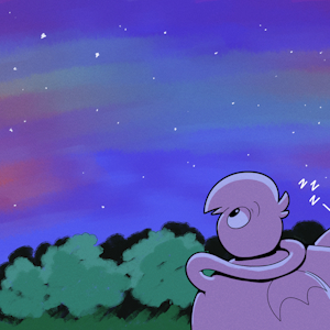 Admirin' the Night Sky by TrevorFox
