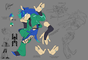 Williwaw "Willi" the Hedgehog by MidnightMuser