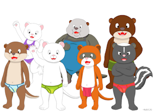 Undies Weasels(Brand New Design!) by Neodym