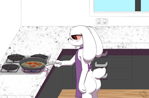 - King cooking - by FeeshyArtist