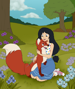 Commission - Tod and Emily Rose Tweed by Tejedora