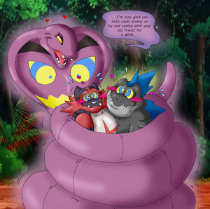 Commission: Third Wheel! by KnightRayjack
