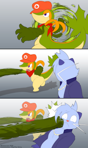 [Commission] Snivy & Dewott by WinickLim