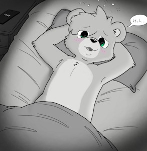 in bed still 🐻 by T9