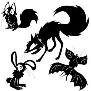 critter page by WispyVixen