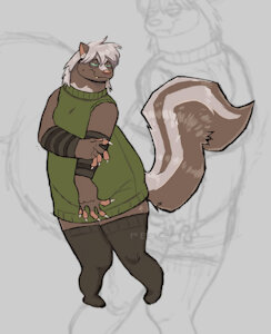 Dee...short for Deacon by InkEngineCo