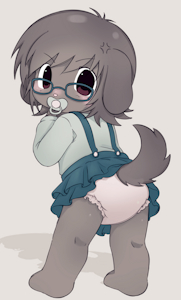 Pouty baby by LolliPounce