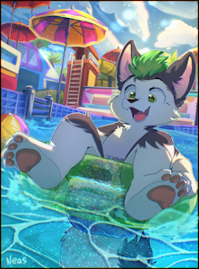 Pool day by rabidhamster00