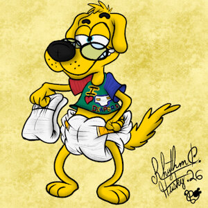 Bally in Rocko Art style by RhythmCHusky94