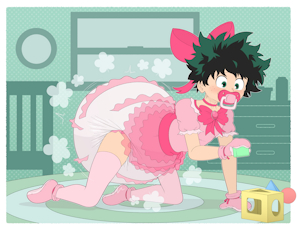 Dolly Dumping Deku~ by Tenerius