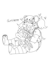 A sketch I made a long time ago. by Gummibooo