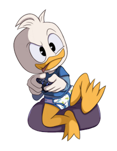 Gamer Duck by EmperorCharmy