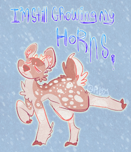 im still growing my horns by weirdpuppy