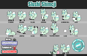 Slushi Shimeji by FluffyFoxOfFate