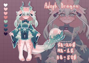 Adopt Dragon (Sold) by chiiimeraaa