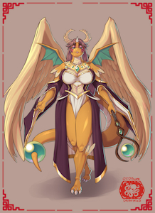 Adopt #21 - Mega Dragonite - SFW by ottobum