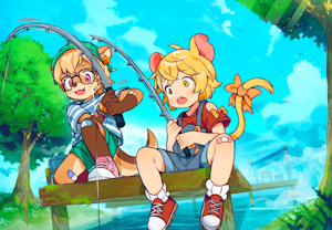 Squeaker Fishing by otterpupp