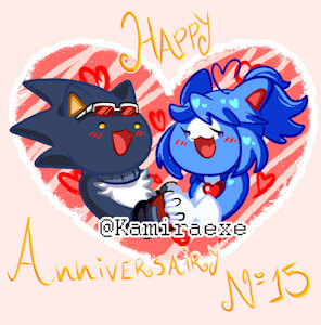Happy Aniversary 15 by kamiraexe