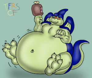 Stuffed Plump Giran by TheRedSkunk
