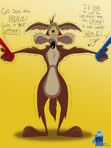 Coyote vs. Niok by Niok