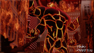 The Lava Titan by Hadair