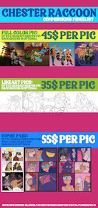 COMMISSIONS PRICELIST by Nerdragon