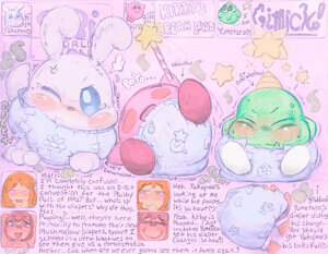 The 8-Bit Plushy Pals of 1992 (Messy) by OverFlo207