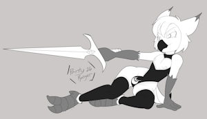 Femboy Warrior Commission - Baron by PantyRanger