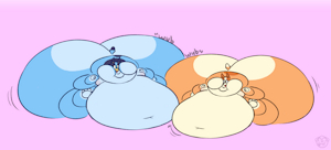 Big Tubby Puppies by OverfedPets