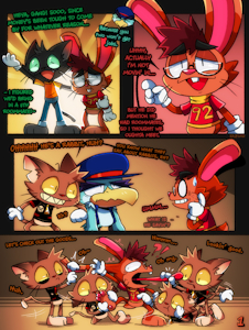Rabbit Wrangling: Page 1 by KAZOKO
