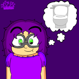 bertha thinkin toilets by LapisCrowLime