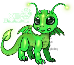 XEi OC Concept Art by Entesi