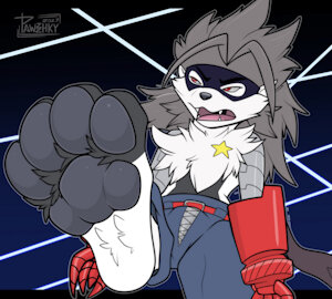 Wolvermon paw by Pawkyx3
