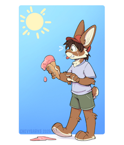 Heck! My icecream by FlipBunny