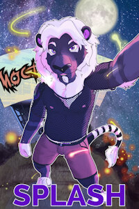 Noctfurnal 26 Badges - Splash Night by Gebji