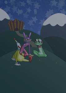 Best Friends by JunkyardJerseyDevil
