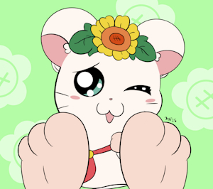 Sole-ara (Hamtaro) by YarnFeathers