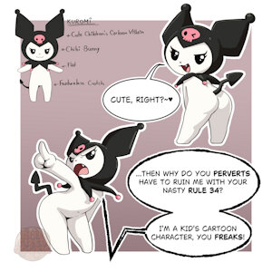 Kuromi by BiteSizedCookie