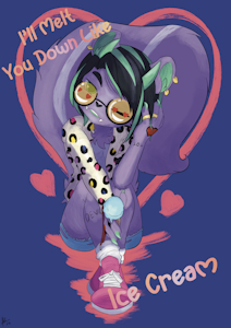 I&rsquo;ll melt you down like ice cream by RetroFutureArt